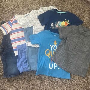 2T boys short sleeve clothing bundle